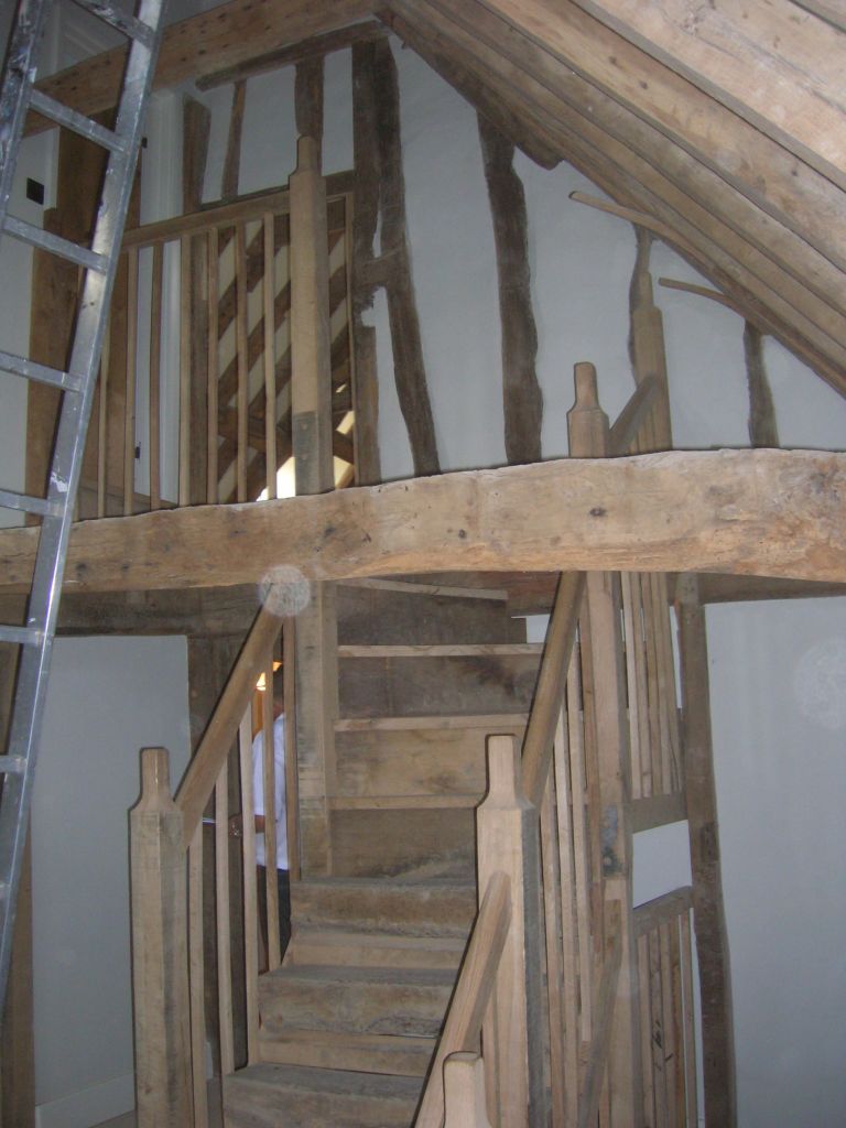 Staircase after